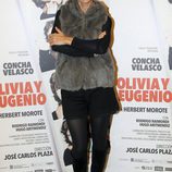 Cayetana Guillén Cuervo en el estreno de 'Olivia y Eugenio' en Madrid