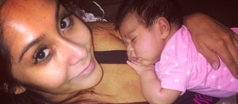Snooki celebra el primer mes de vida de su hija Giovanna Marie