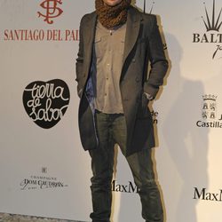 Fernando Andina en la presentación de la colección del peletero Santiago del Palacio