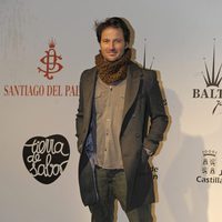 Fernando Andina en la presentación de la colección del peletero Santiago del Palacio
