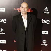 Antonio Resines en el estreno de 'La ignorancia de la sangre' en Madrid