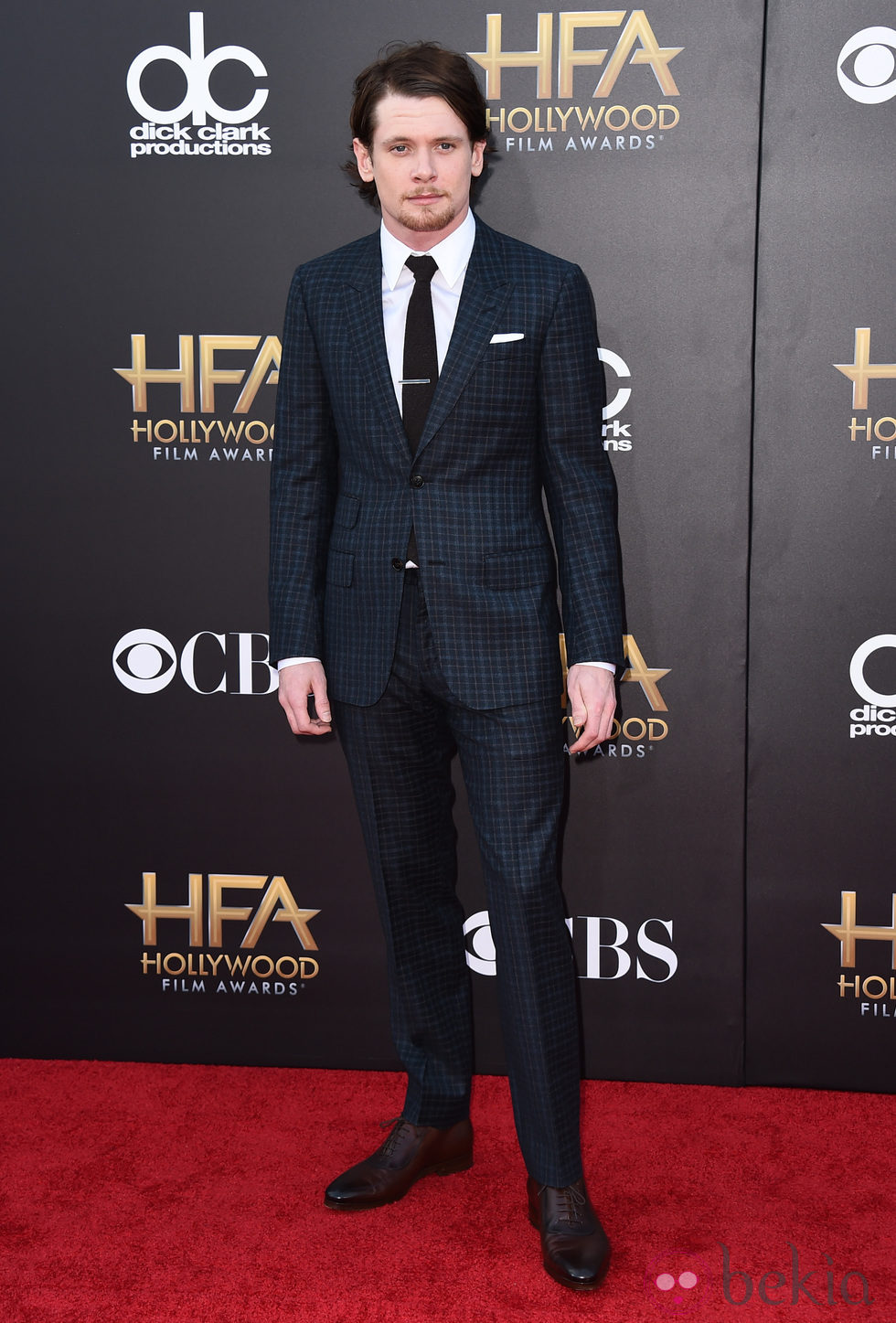 Jack O'Connell en los Hollywood Film Awards 2014