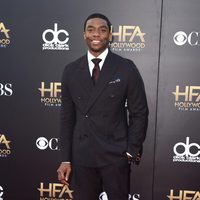 Chadwick Boseman en los Hollywood Film Awards 2014