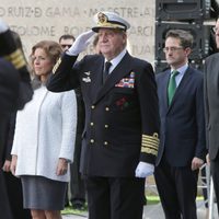 El Rey Juan Carlos en la inauguración del monumento a Blas de Lezo