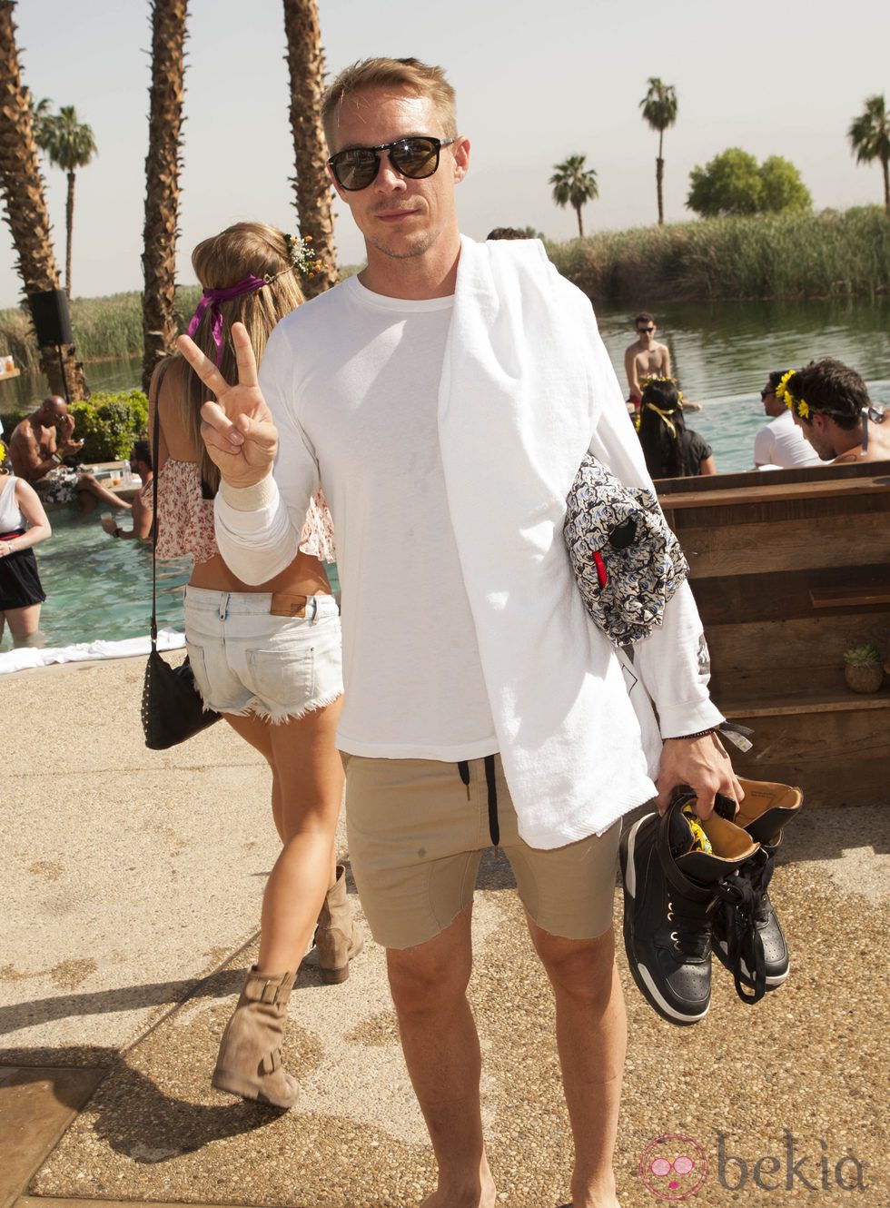 DJ Diplo en el Soho Desert House de Bacardi