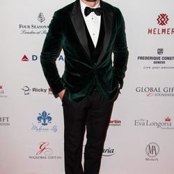 Thom Evans en la Global Gift Gala 2014 de Londres