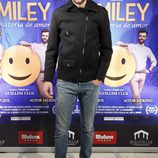 Eloy Azorín en el estreno de 'Smiley'