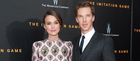Benedict Cumberbatch y Keira Knightley acuden al estreno de 'The Imitation Game' en Nueva York