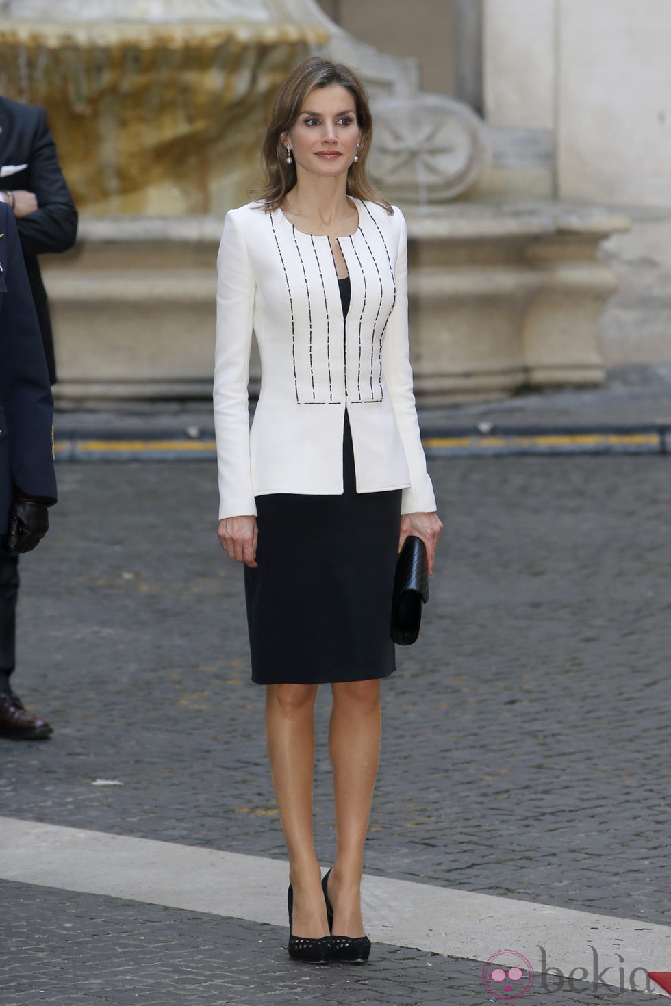 La Reina Letizia en su primer viaje oficial a Italia como Reina de España