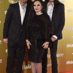 Alaska, Mario Vaquerizo y David Delfín en la entrega de los Premios Prix de la Moda 2014