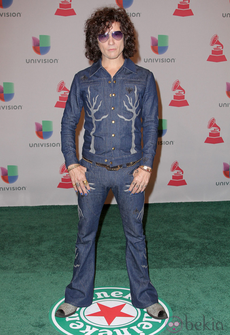 Bunbury en la entrega de los Premios Grammy Latino 2014