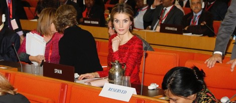 La Reina Letizia en la Conferencia sobre Nutrición de la FAO