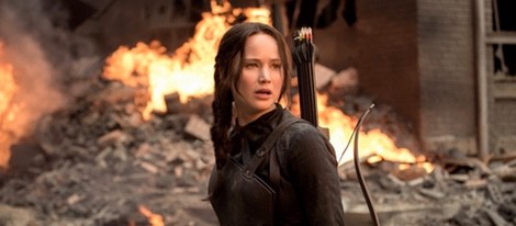 Jennifer Lawrence en 'Los Juegos del Hambre: Sinsajo Parte 1'