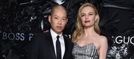 Jason Wu y Kate Bosworth en la entrega de los Hugo Boss Prize 2014