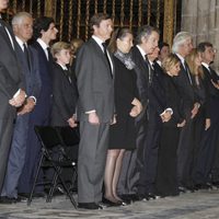 Los hijos y los nietos de Cayetana Fitz-James Stuart en el funeral de la Duquesa de Alba