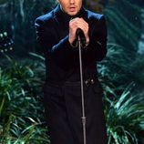 Liam Payne durante la actuación de One Direction en los American Music Awards 2014