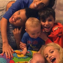 Katie Price y sus cinco hijos