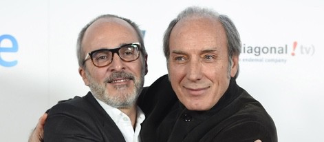 Fernando Guillén Cuervo y Eusebio Poncela en el estreno del último capítulo de 'Isabel'