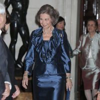 La Reina Sofía en la entrega del premio de poesía iberoamericana que lleva su nombre