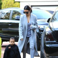 Kim Kardashian y North West el Día de Accion de Gracias