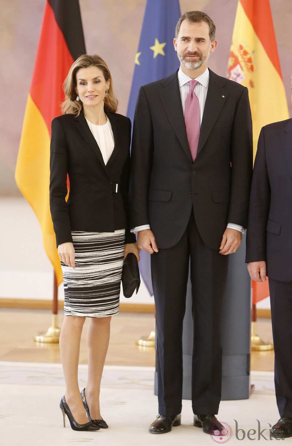 Los Reyes Felipe y Letizia en su primera visita oficial a Alemania como Reyes de España