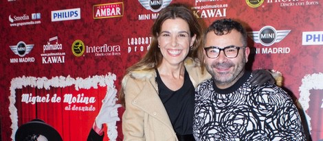 Raquel Sánchez Silva y Jorge Javier Vázquez en el reestreno de 'Miguel de Molina al desnudo'