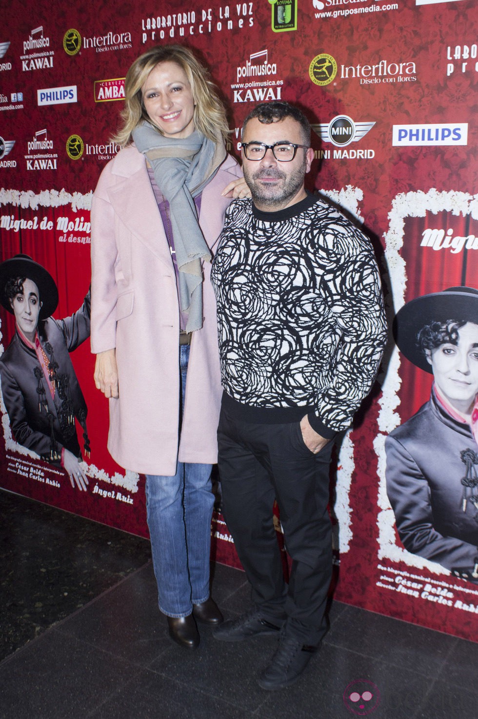 Susanna Griso y Jorge Javier Vázquez en el reestreno de 'Miguel de Molina al desnudo'