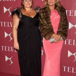 Caritina Goyanes y Cari Lapique en los Premios T de Telva 2014