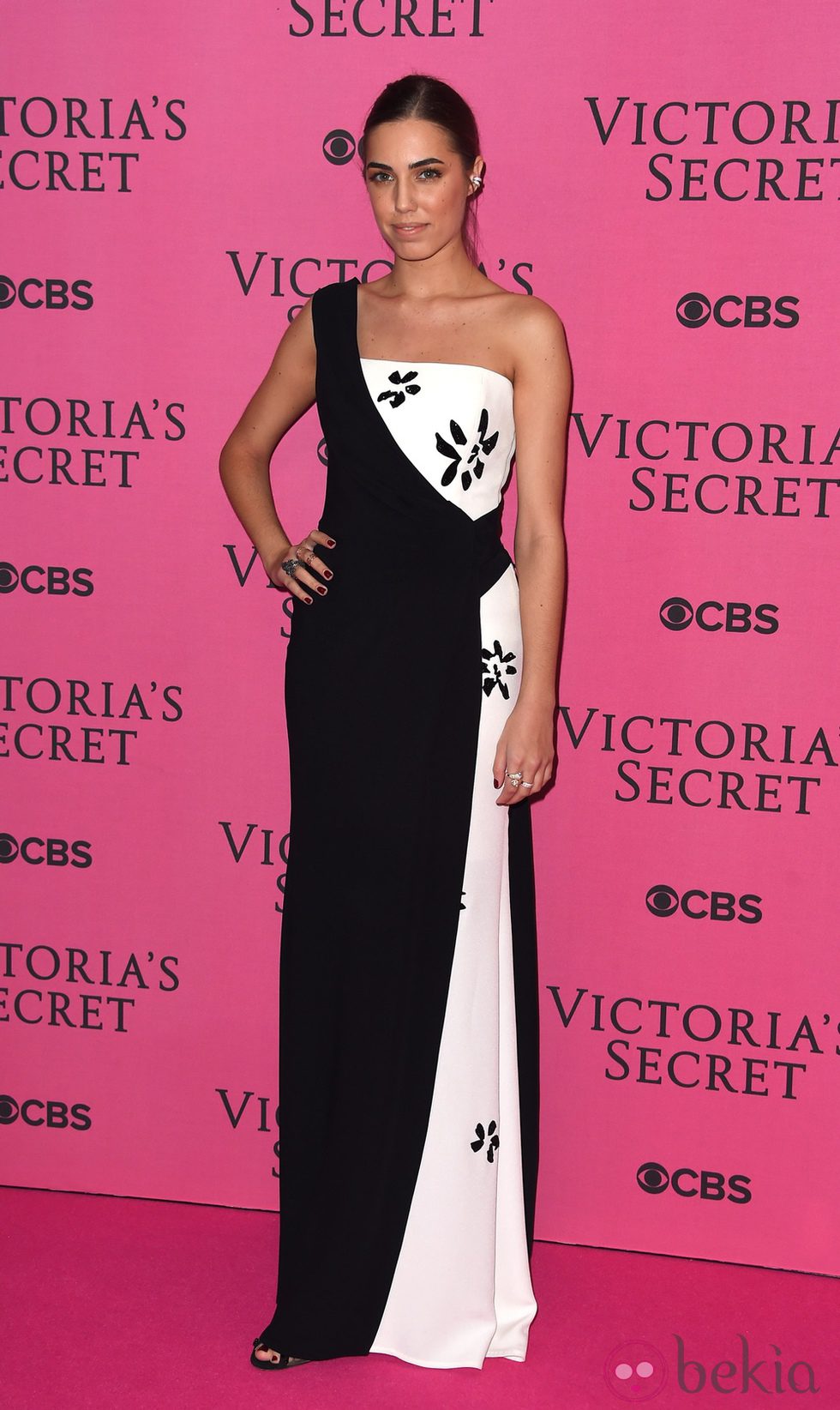 Amber Le Bon en el desfile anual de Victoria's Secret 2014