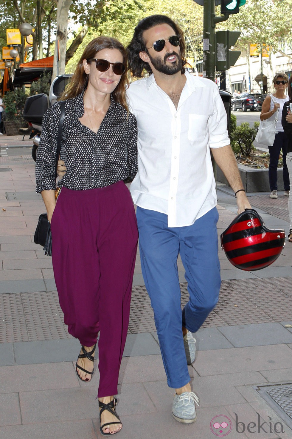 Raquel Sánchez Silva y Matías Dumont en Madrid