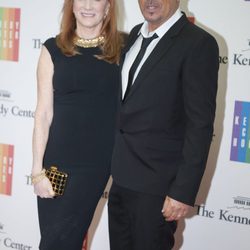 Bruce Springsteen y Patti Scialfa en la entrega del Premio Kennedy 2014