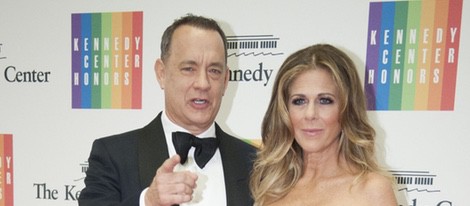 Tom Hanks y Rita Wilson en la entrega del Premio Kennedy 2014