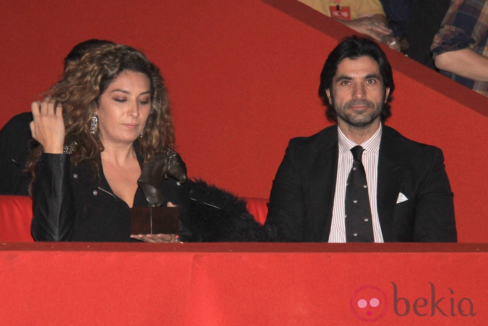 Estrella Morente y Javier Conde en los Premios SICAB 2014