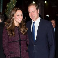 Kate Middleton y el Príncipe Guillermo a su llegada a Nueva York