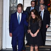 Kate Middleton y el Príncipe Guillermo acuden a una cena privada en Nueva York