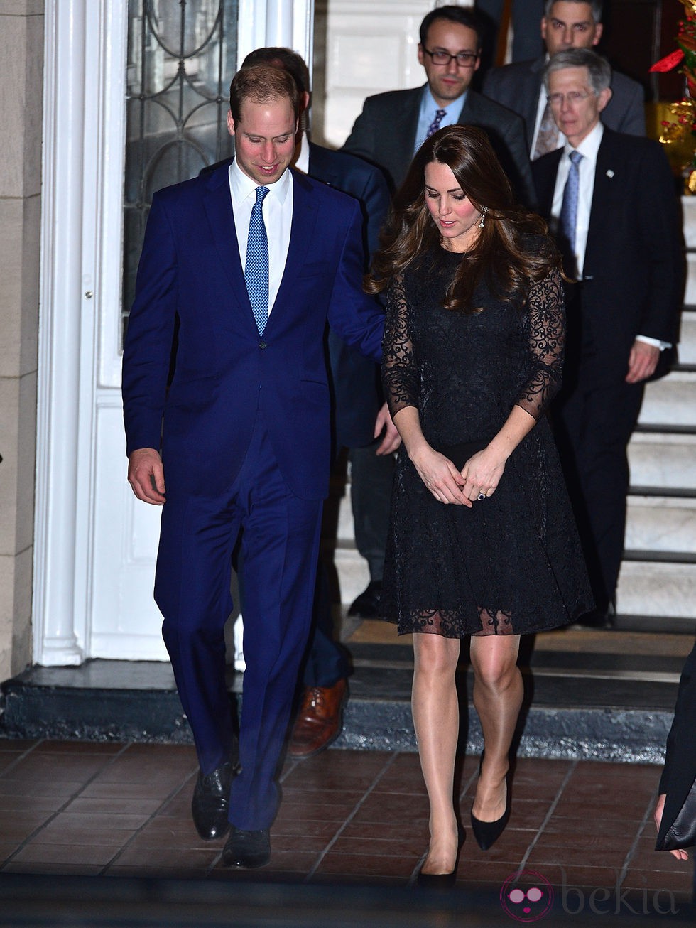 Kate Middleton y el Príncipe Guillermo acuden a una cena privada en Nueva York