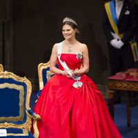 Victoria de Suecia en los Nobel 2014