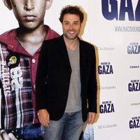 Daniel Guzmán en el estreno de 'Nacido en Gaza'