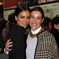 Raquel Sánchez Silva y Bebe en el estreno de 'Nacido en Gaza'
