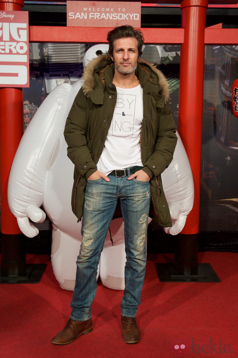 Jesús Olmedo en el estreno de 'Big Hero 6' en Madrid