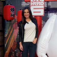 Cecilia Gómez en el estreno de 'Big Hero 6' en Madrid