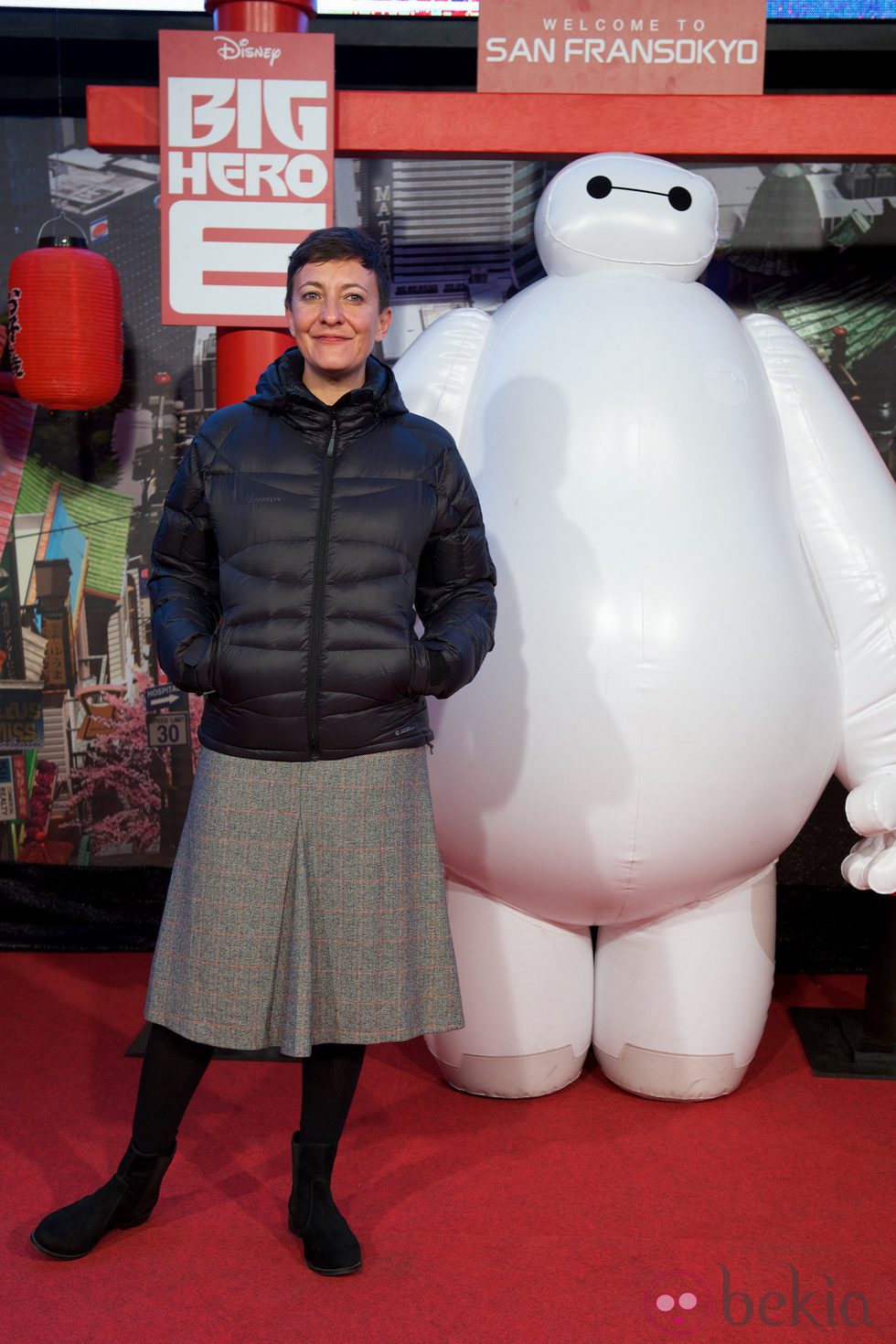 Eva Hache en el estreno de 'Big Hero 6' en Madrid