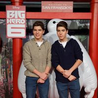 Gemeliers en el estreno de 'Big Hero 6' en Madrid