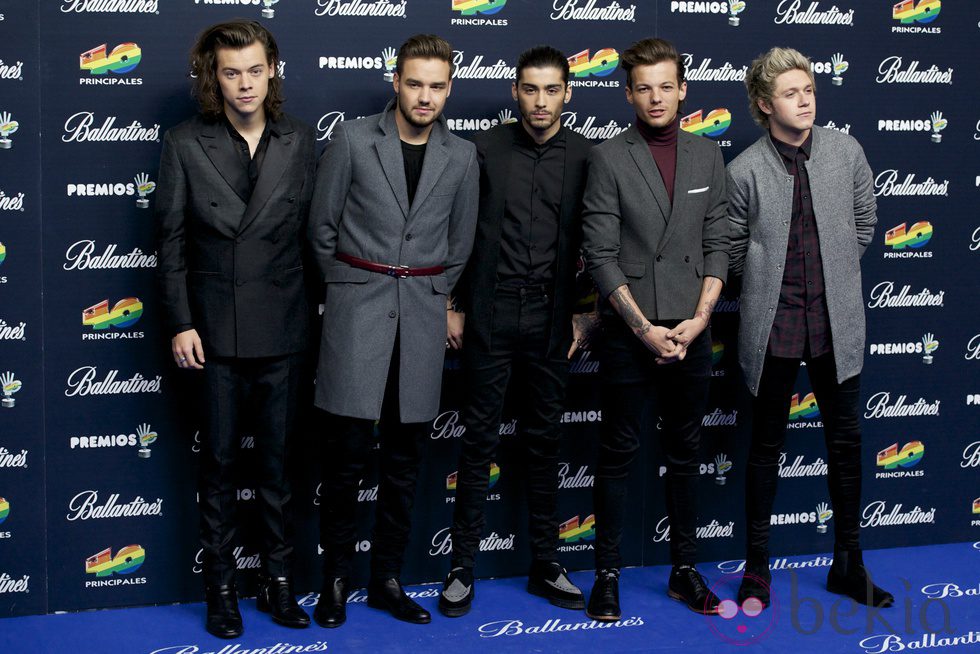 One Direction en los Premios 40 Principales 2014