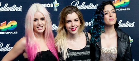 Sweet California en los Premios 40 Principales 2014