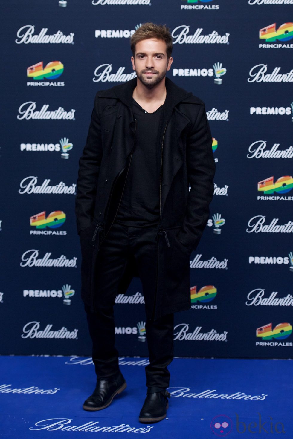Pablo Alborán en los Premios 40 Principales 2014