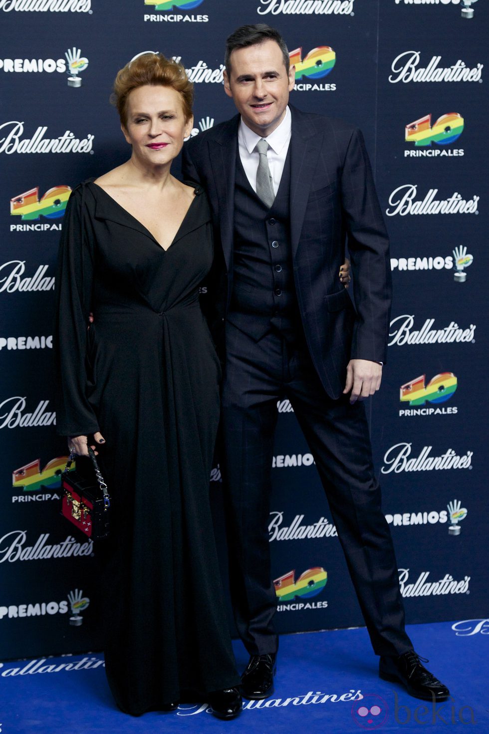 Antonia San Juan y Luis Miguel Seguí en los Premios 40 Principales 2014