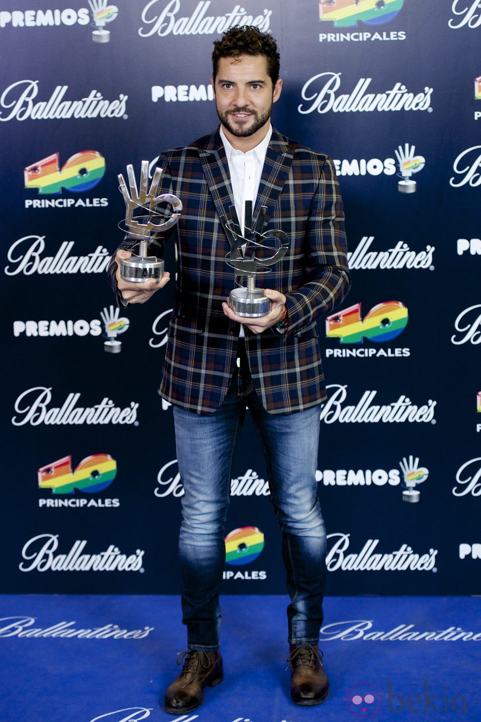 David Bisbal en los Premios 40 Principales 2014
