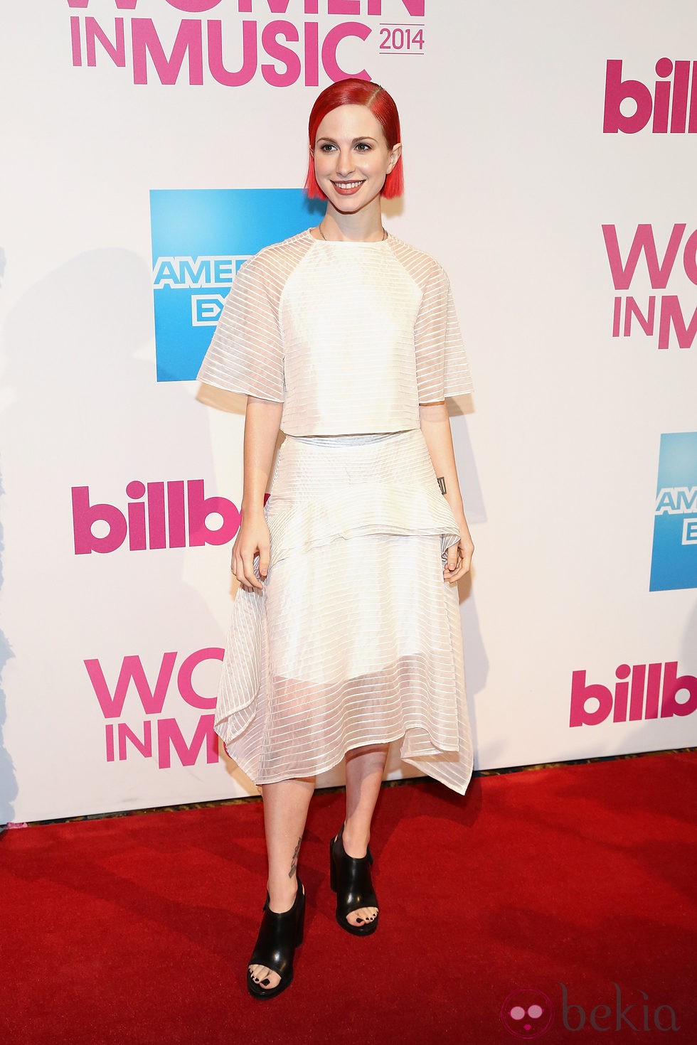 Hailey Williams en la gala Billboard Women in Music 2014
