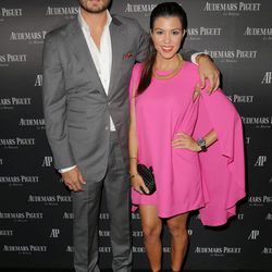 Scott Disick y Kourtney Kardashian en la recepción de Audemars Piguet en Miami Beach